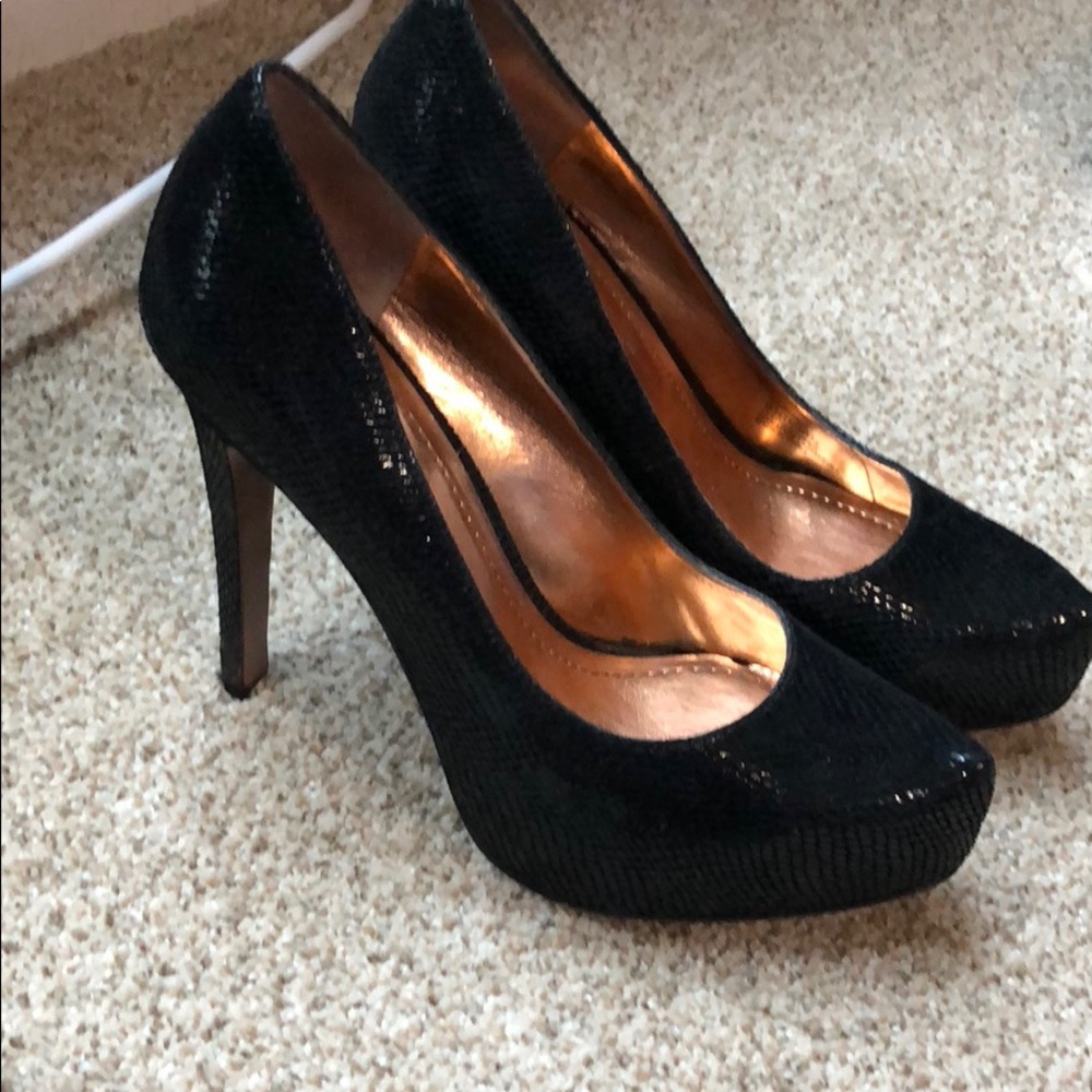 BCBG Black Heels